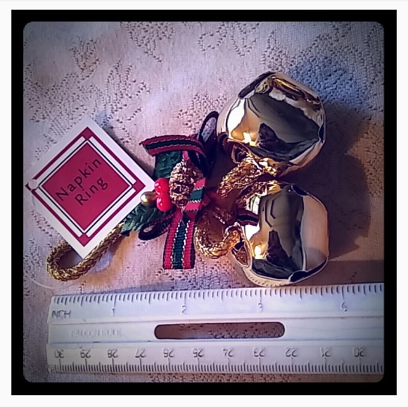 Jingle Bells Holiday Ornaments/Napkin Rings - Picture 5 of 7